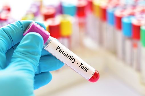 "prenatal," "healthcare professional," "sterile," "test tube," "DNA analysis," "laboratory," "diagnostic tests," and "paternity testing,